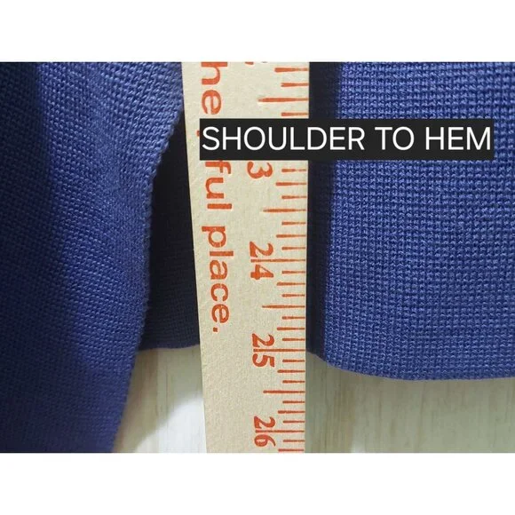 Eileen Fisher Womens Purple Open Front Cardigan XS - Silk & Organic Cotton Blend - Picture 7 of 8